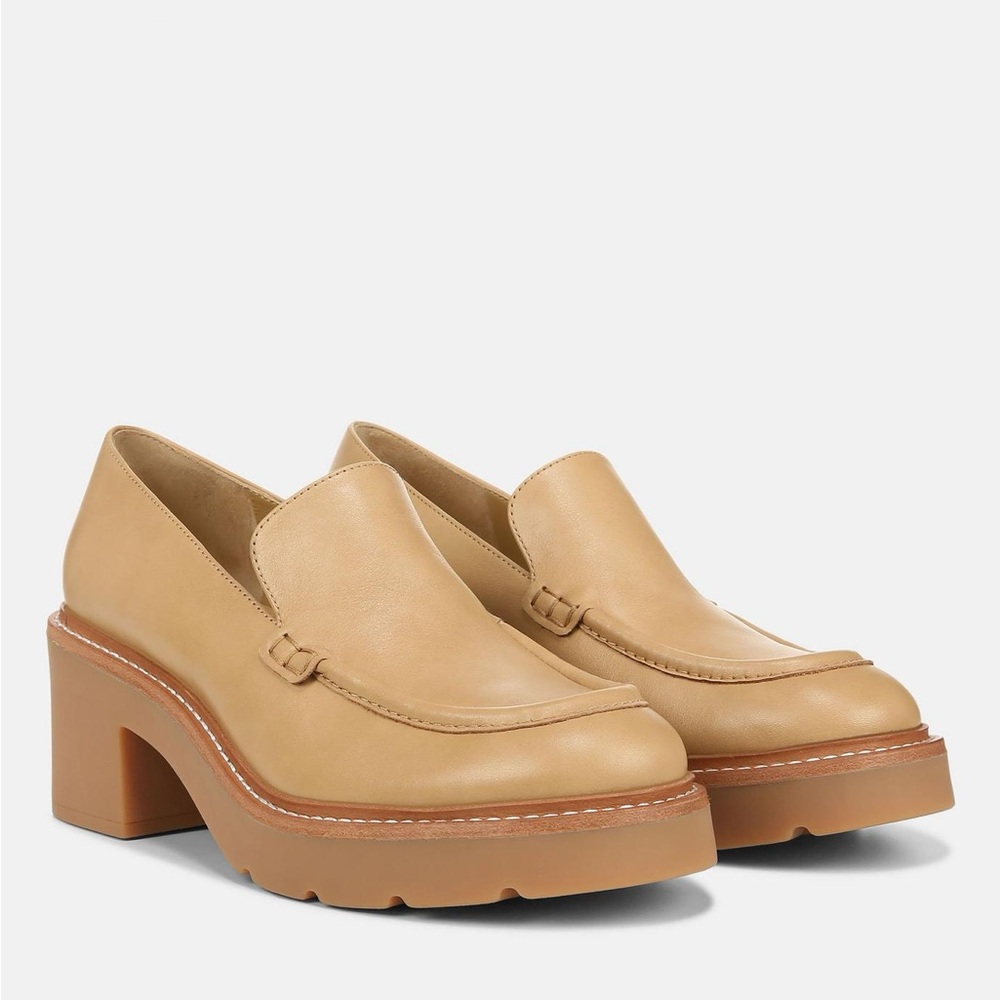 Vince Brand New Rowe Leather Lug Loafer size 8.5